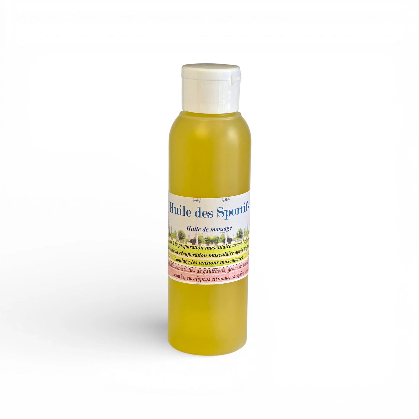 Huile des sportifs – Huile de massage aux huiles essentielles