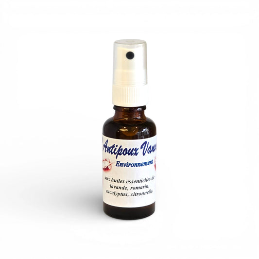 Antipoux Environnement – Spray aux huiles essentielles
