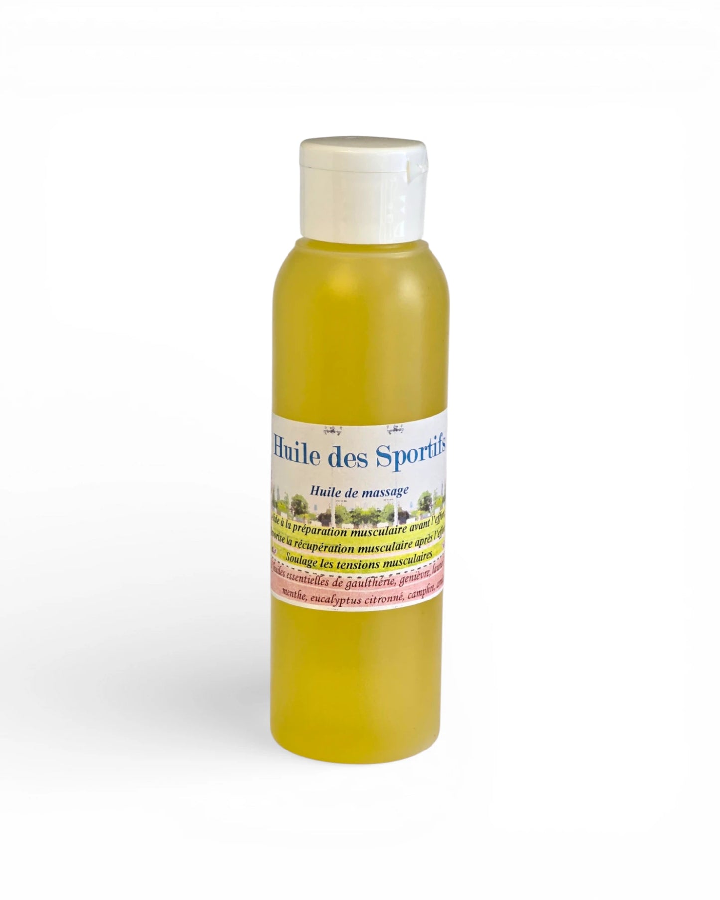 Huile des sportifs – Huile de massage aux huiles essentielles