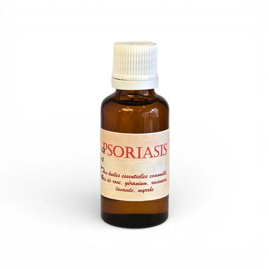 Psoriasis - Solution aux huiles essentielles apaisantes