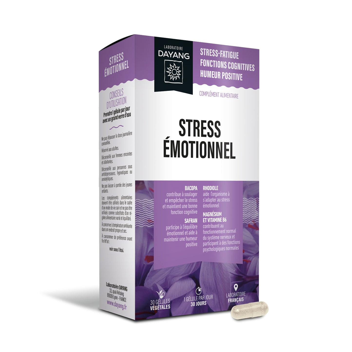 Stress émotionnel Dayang - Humeur, stress & fonctions cognitives